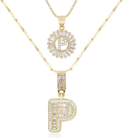2 Pack Initial Necklace (80% OFF Today!)