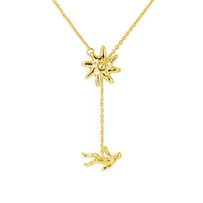 Icarus Feather Necklace