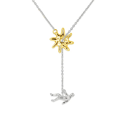 Icarus Feather Necklace
