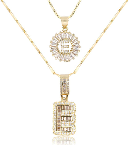 2 Pack Initial Necklace (80% OFF Today!)