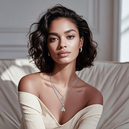 2 Pack Initial Necklace (80% OFF Today!)